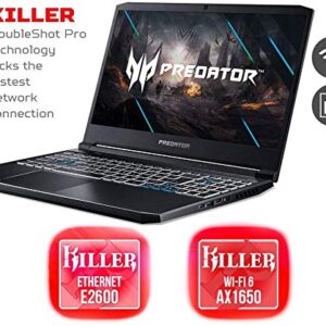 Acer Predator Helios 300 Gaming Laptop, i7-10750H, 15.6" FHD 144Hz IPS Display, WiFi 6, RGB Backlit Keyboard, HD Webcam, USB-C, HDMI, NVIDIA GeForce RTX 2060 6GB, Win 10 (32GB RAM | 1TB PCIe SSD)