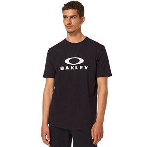 oakley mens o bark 2.0 t shirt, blackout, medium us