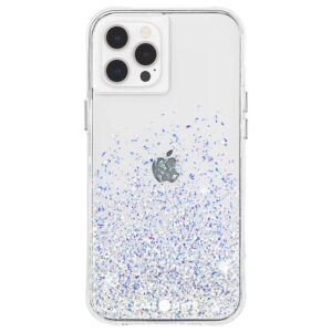 case-mate - twinkle ombre - case for iphone 12 pro max (5g) - 10 ft drop protection - 6.7 inch - stardust