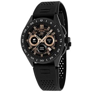 tag heuer connected chronograph quartz touchscreen dial men's watch sbg8a80.bt6221