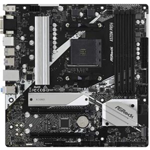 ASRock A520M Pro4 AMD Ryzen 3000/4000 Series (Soket AM4) Compatible with A520 Chipset, Micro ATX Motherboard [Domestic Authorized Dealer Product]