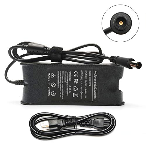 19.5V 3.34A 65W AC Adapter Laptop Charger Replacement for Dell Latitude 3190 3189 5400 5480 5490 7490 E5500 E5470 E6430 E6500 E6530 Chromebook 11 3120 3180 3189 Series