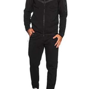 Nike Sportswear Tech Fleece Men's Full-Zip Hoodie (X-Large, Black)