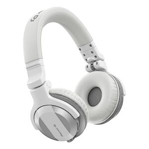 pioneer dj hdj-cue1bt on-ear bluetooth dj headphone - white