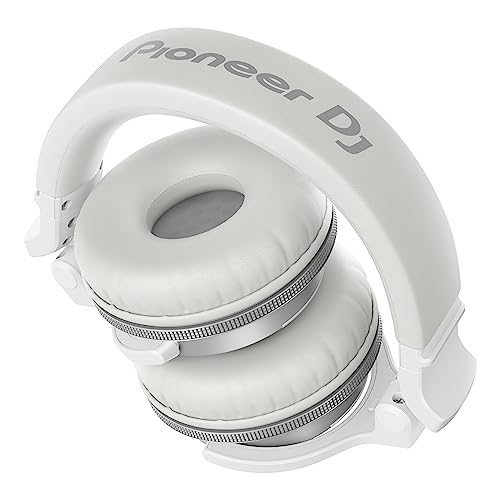 Pioneer DJ HDJ-CUE1BT On-Ear Bluetooth DJ Headphone - White