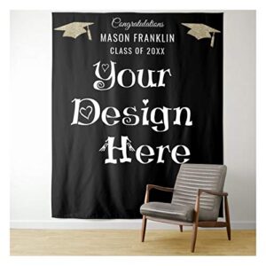 personalized graduation party backdrop photo prop vertical tapestry,custom trendy wedding party|bridal shower booth backdrop,birthday|family memories personalized photo collage tapestry colorful