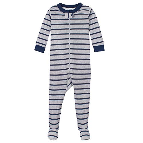 Gerber baby boys 2-pack Footed Pajamas and Toddler Sleepers, Fox Grey, 24 Months US