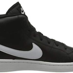 NIKE Men's Court Royale 2 MID Tennis Shoe, Black White Onyx, 8