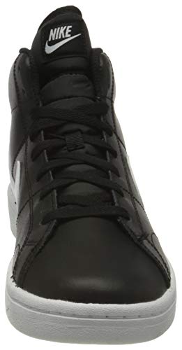 NIKE Men's Court Royale 2 MID Tennis Shoe, Black White Onyx, 8