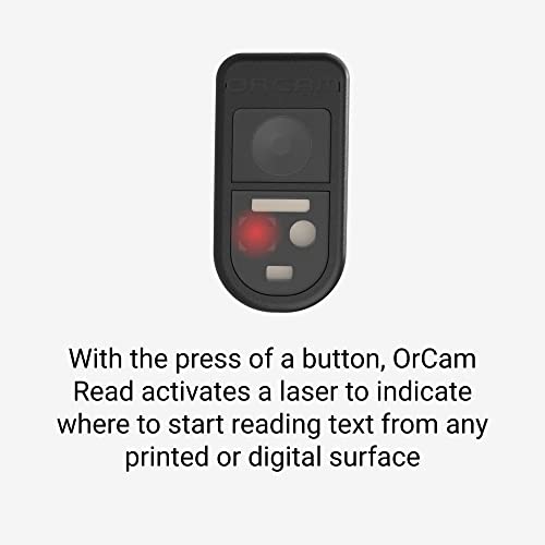 OrCam Read - Artificial Intelligence (AI) Assistive Reader - Including Smart Reading Feature - for Anyone Who is Exposed to Large Amounts of Text at School, Work, or on The Go