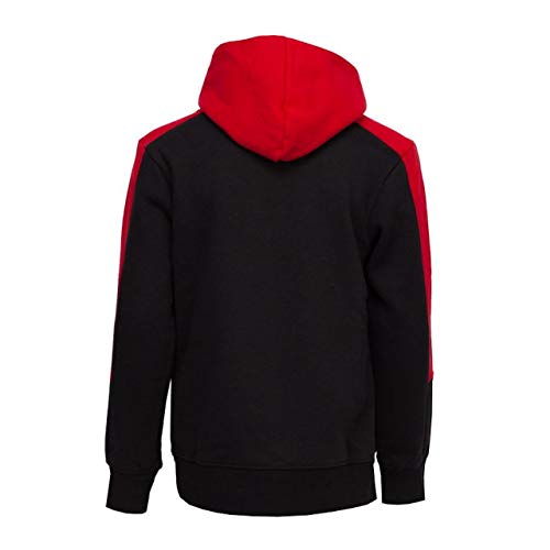 Nike Air Jordan Big Boys' (Kids) Jumpman Classics Pullover Hoodie (Black/Red, Medium)