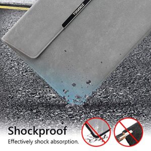 TOWOOZ Macbook Air M2 Sleeve Waterproof Thin Laptop Sleeve Case Compatible with 2022 M2 Chip MacBook Air 13.6 Inch A2681 / Macbook Air 13-13.6 Inch/Macbook Pro 13-14 Inch, With Accessory Pouch