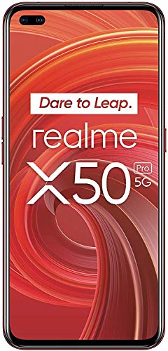 realme X50 Pro 5G UK/EU Global ROM RMX2075 Factory Unlocked Single SIM 12GB+256GB Sunrise RED - International Version