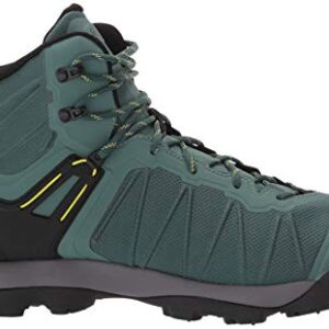 KEEN Men's Venture Mid Height Waterproof Hiking Boots, Blue Spruce/Evening Primrose, 14