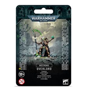 warhammer games workshop 40,000: necrons - overlord