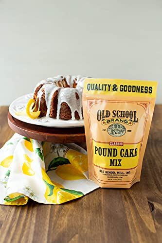 Old School Brand Classic Pound Cake Mix, 16 ounce Mix -- Make a 1 lb. Pound Cake with old time goodness!