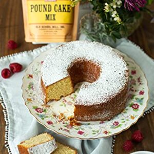 Old School Brand Classic Pound Cake Mix, 16 ounce Mix -- Make a 1 lb. Pound Cake with old time goodness!