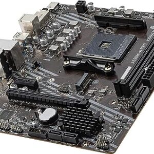 MSI A520M-A PRO Gaming Motherboard (AMD AM4, DDR4, PCIe 3.0, SATA 6Gb/s, M.2, USB 3.2 Gen 1, DVI/HDMI, Micro-ATX)