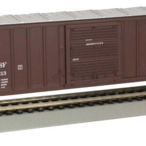 Bachmann Trains - 50' Outside Braced Box Car with Flashing End of Train Device - Frisco # 44213 - HO Scale, 14908