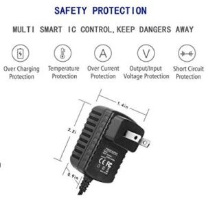 Power Cord for Remington Shaver Charger Cord PG250 PG525 PG6025 MB4040 MB4045A for Remington Beard Trimmer PG6135 PG6060 PG6015 Power Supply