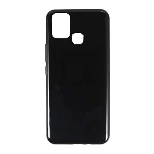 Infinix Smart 5 Case, Scratch Resistant Soft TPU Back Cover Shockproof Silicone Gel Rubber Bumper Anti-Fingerprints Full-Body Protective Case Cover for Infinix Smart 5 (Black)