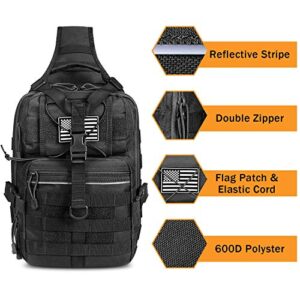 G4Fee 50L Hiking Climbint Bakcpack with Tactical Sling Small Backpack Ragne Bag