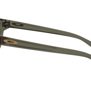 Oakley Men's OO9448 Sylas Rectangular Sunglasses, Olive Ink/Prizm Tungsten, 57 mm