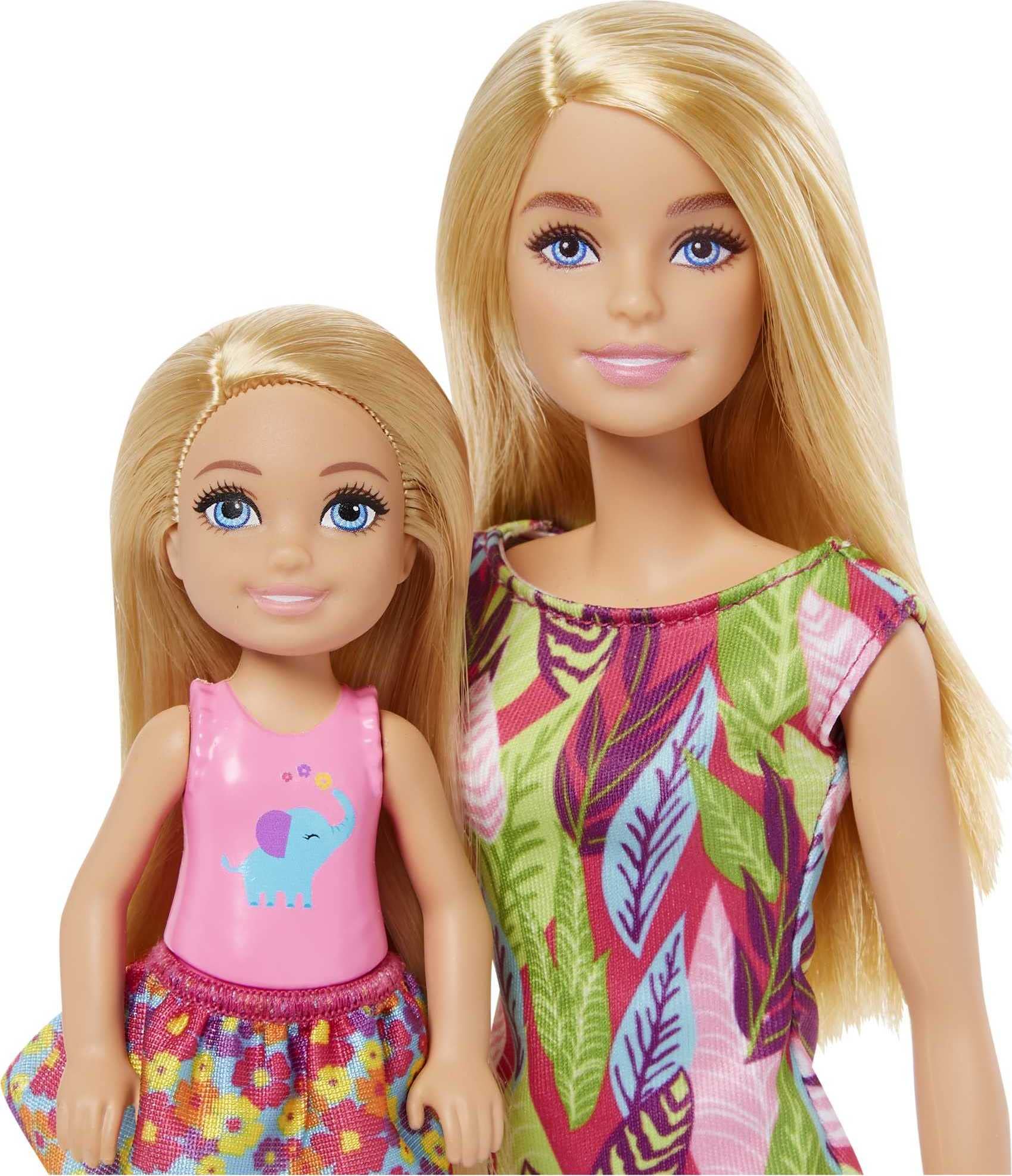 Barbie and Chelsea The Lost Birthday Playset with Barbie & Chelsea Dolls, 3 Pets & Accessories, Gift for 3 to 7 Year Olds