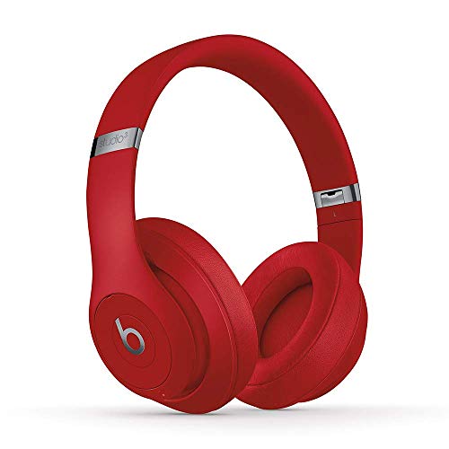 Beats Studio3 Wireless Bluetooth Headphones - Red/Core (Renewed)