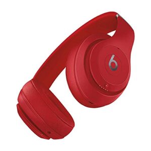 Beats Studio3 Wireless Bluetooth Headphones - Red/Core (Renewed)