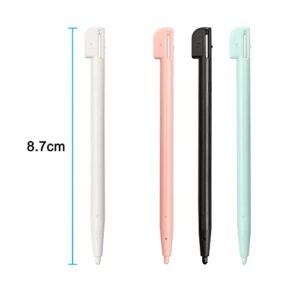 DS Lite Stylus Pen, Replacement Stylus Compatible with Nintendo DS Lite, 4in1 Combo Touch Styli Pen Set Multi Color for NDSL