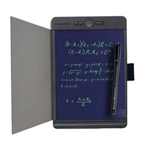 boogie board blackboard smart authentic notebook note size – includes blackboard smart pen stylus, note-size (5.5”x 7.25”) reusable notebook & smart template