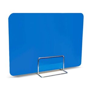 5040cm isolation board blue acrylic material removable baffle desk top screen partition student exam partition board canteen anti-dropping partition