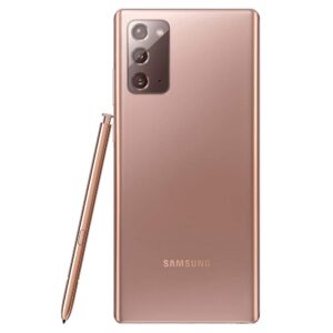 Samsung Galaxy Note 20 5G (128GB, 8GB) 6.7" AMOLED+, Snapdragon 865, Global 5G VoLTE (Fully Unlocked for AT&T, Verizon, Sprint, Metro) N981U (Mystic Bronze) (Renewed)