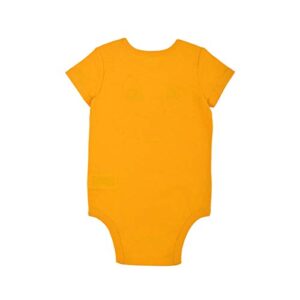 Disney Lion King Boys’ Simba Costume Bodysuit and Hat Set for Newborn and Infant – Yellow/Brown/White