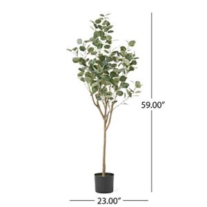 Christopher Knight Home Artificial Plants, 5 ft x 2 ft, Green + Black