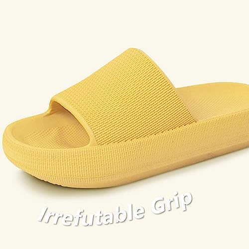 Menore Cloud Slippers for Women and Men Quick Drying, EVA Open Toe Soft Slippers, Non-Slip Soft Shower Spa Bath Pool Gym House Sandals for Indoor & Outdoor