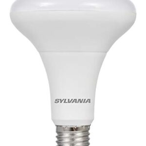 SYLVANIA ECO LED BR30 Light Bulb, 65W = 10W, Dimmable, Frosted Finish, 650 Lumens, 2700K, Soft White - 4 Pack (40870)