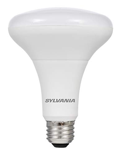 SYLVANIA ECO LED BR30 Light Bulb, 65W = 10W, Dimmable, Frosted Finish, 650 Lumens, 2700K, Soft White - 4 Pack (40870)
