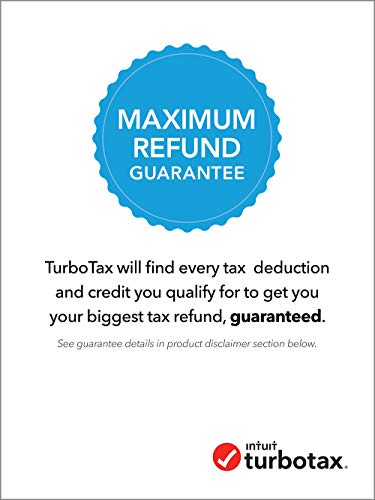 [Old Version] TurboTax Deluxe 2020 Desktop Tax Software, Federal and State Returns + Federal E-file [Amazon Exclusive] [PC Download]