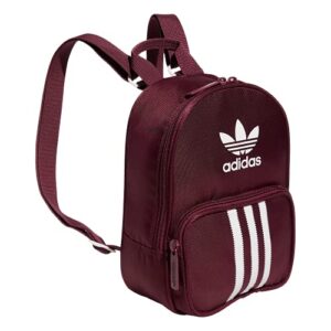adidas originals women's originals santiago mini backpack, victory crimson purple, one size
