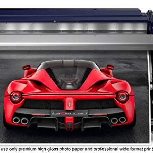 XOTIKS A Ferrari F40 - Premium High Gloss Art Print Poster. (719P) (24”x36”)