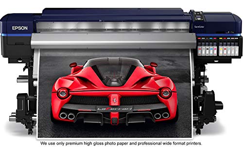 XOTIKS A Ferrari F40 - Premium High Gloss Art Print Poster. (719P) (24”x36”)