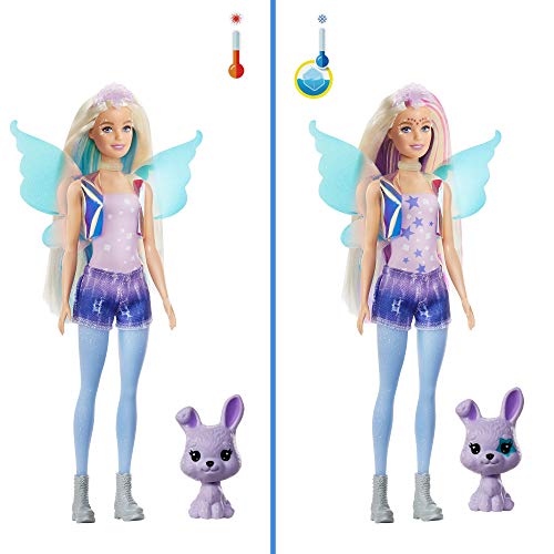 Mattel - Barbie Ultimate Color Reveal Fantasy Fashion Fairy, One Surprise Color Reveal with Each Transaction