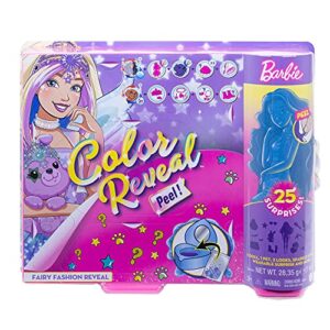 Mattel - Barbie Ultimate Color Reveal Fantasy Fashion Fairy, One Surprise Color Reveal with Each Transaction