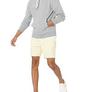 Amazon Essentials Men's Lightweight French Terry Hooded Sweatshirt, Light Grey Heather, Medium