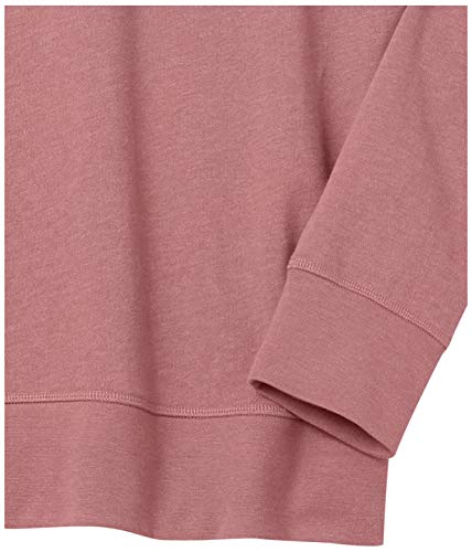 Amazon Essentials Men's Long-Sleeve Lightweight French Terry Crewneck Sweatshirt, Pink, X-Large