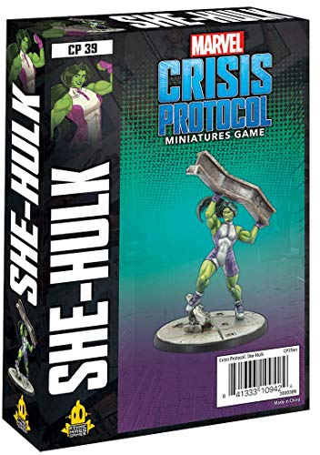 Atomic Mass Games Marvel Crisis Protocol: She-Hulk Character Pack, Black (CP39en)