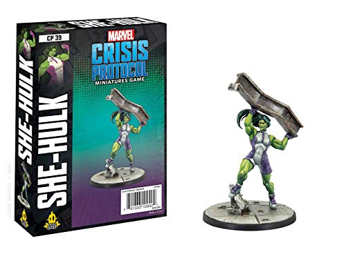 Atomic Mass Games Marvel Crisis Protocol: She-Hulk Character Pack, Black (CP39en)