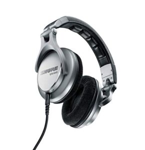shure srh940 professional reference headphones - designed for critical listening, studio monitoring & mastering, ideal for pro audio engineers and in-studio talent, includes straight and coiled cables